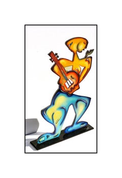 Alexandra Nechita Original Painting Bronze Sculpture Petite Picasso Signed Art