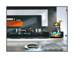 Alexandra Nechita Original SCULPTURE bronze Painting Signed Sandy Trails Art