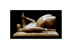 ALEXANDRA NECHITA Rebirth Of Words BRONZE SCULPTURE Signed Petite Picasso Art