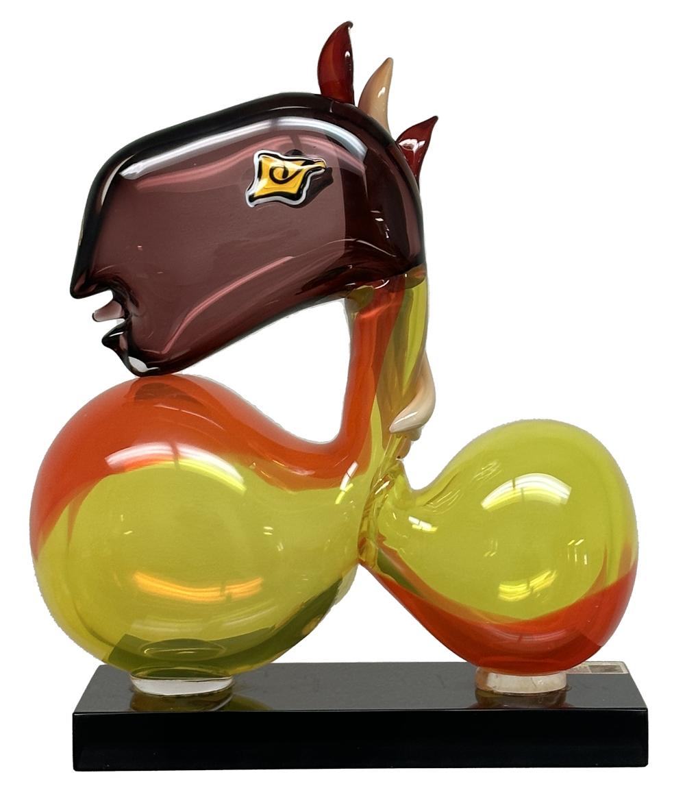 Alexandra Nechita Abstract Sculpture - Self portrait 2002