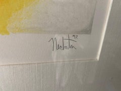 Alexandra Nechita "Your Guitar My Music" Hand Signed Ltd Ed Lithograph-Framed