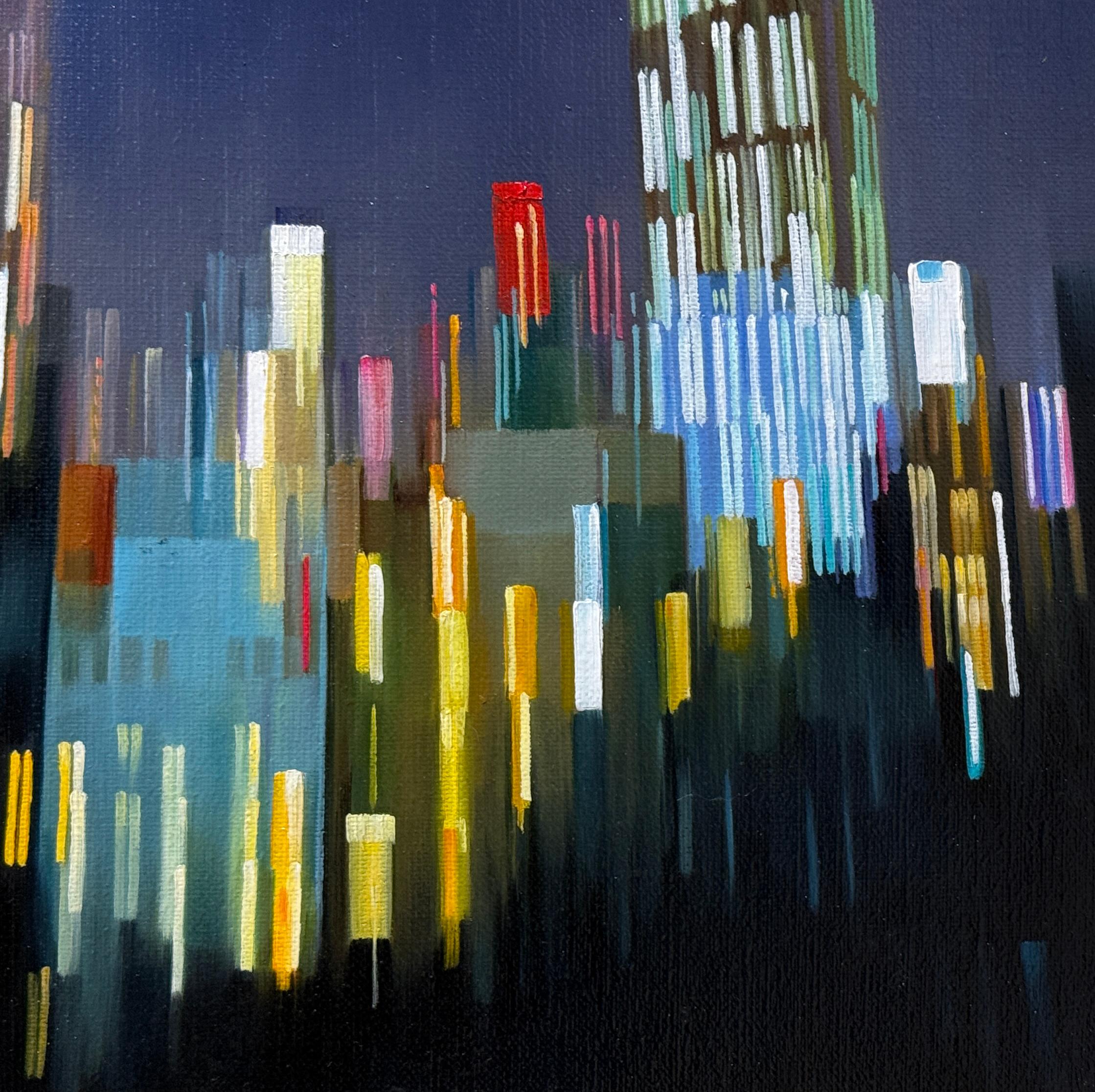 ASCENDING LINES - Paesaggio urbano / Realismo / NYC / New York City / Chrysler Building in vendita 2
