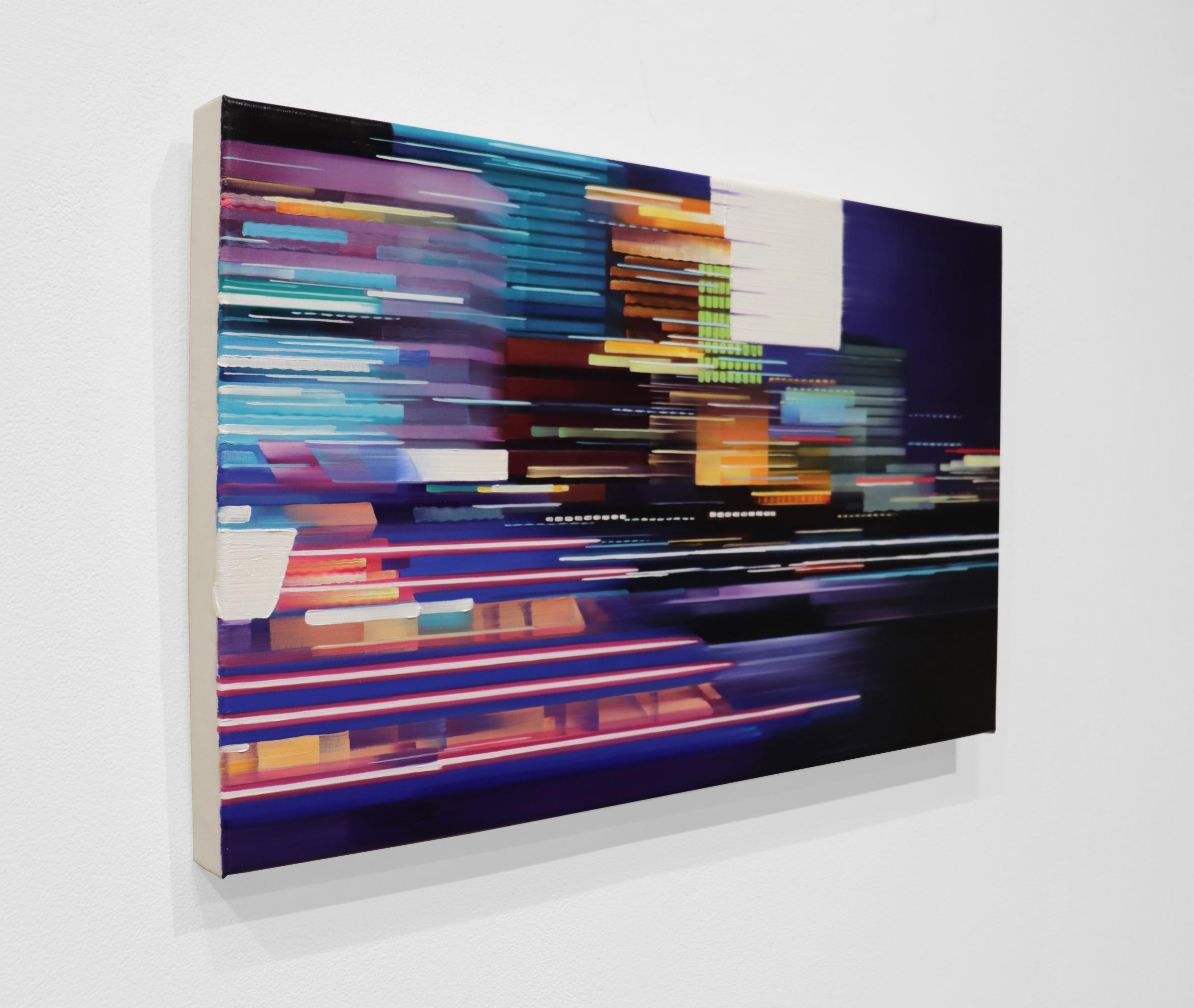 BLUR 2, BLUR TRANSIENTE - Realismo - Paisaje urbano - Luces en movimiento en venta 1