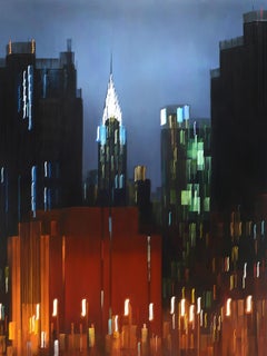 DISTANT GLOW - Cityscape, New York City, Lights