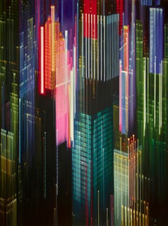 ELECTRIC TRAILS - Réalisme contemporain / Cityscape / Lights