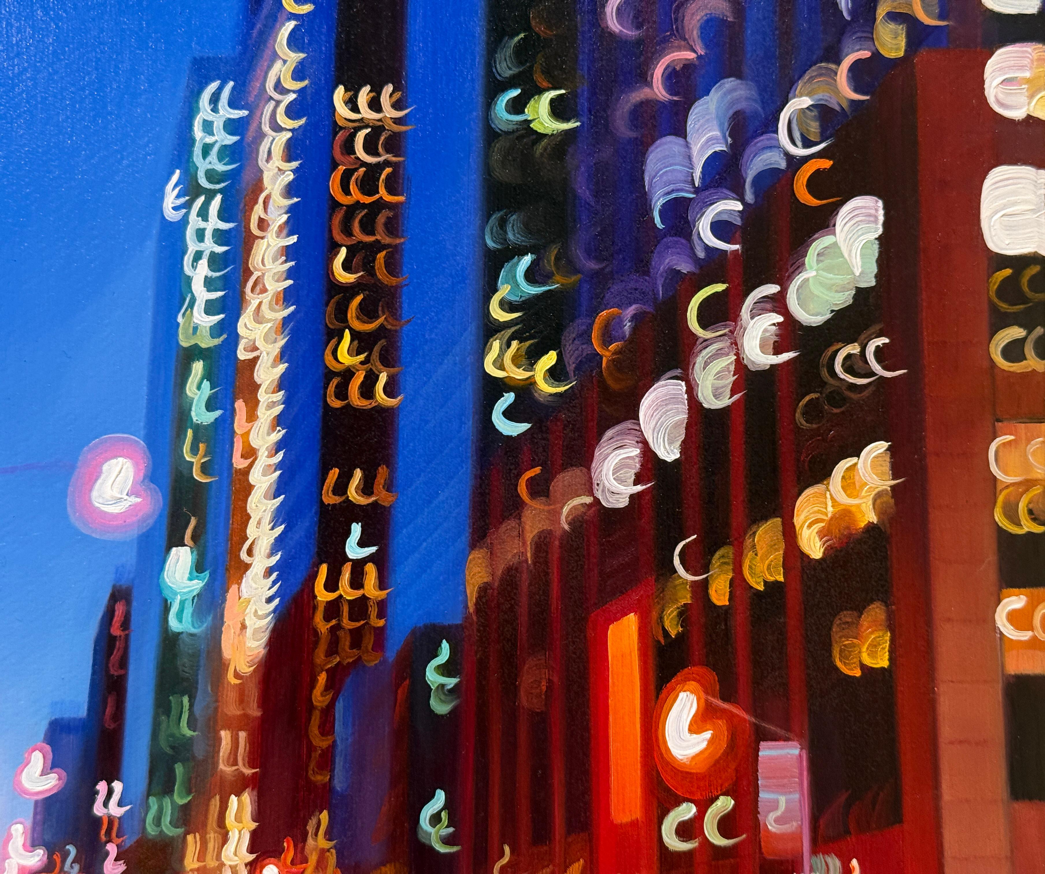 EVENING GLOW - New York City / Realism / Cityscape / Small Works For Sale 2