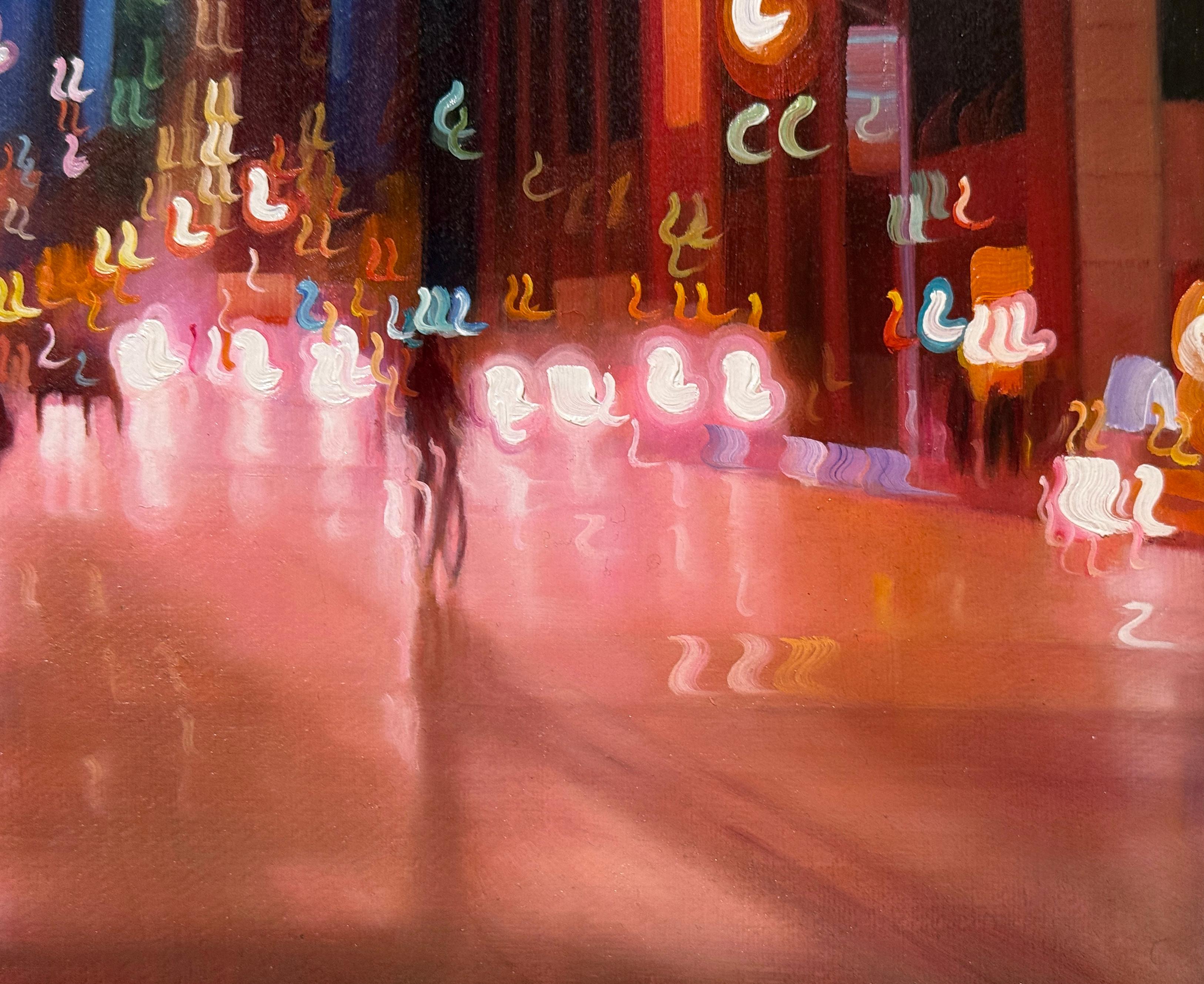 EVENING GLOW - New York City / Realism / Cityscape / Small Works For Sale 3
