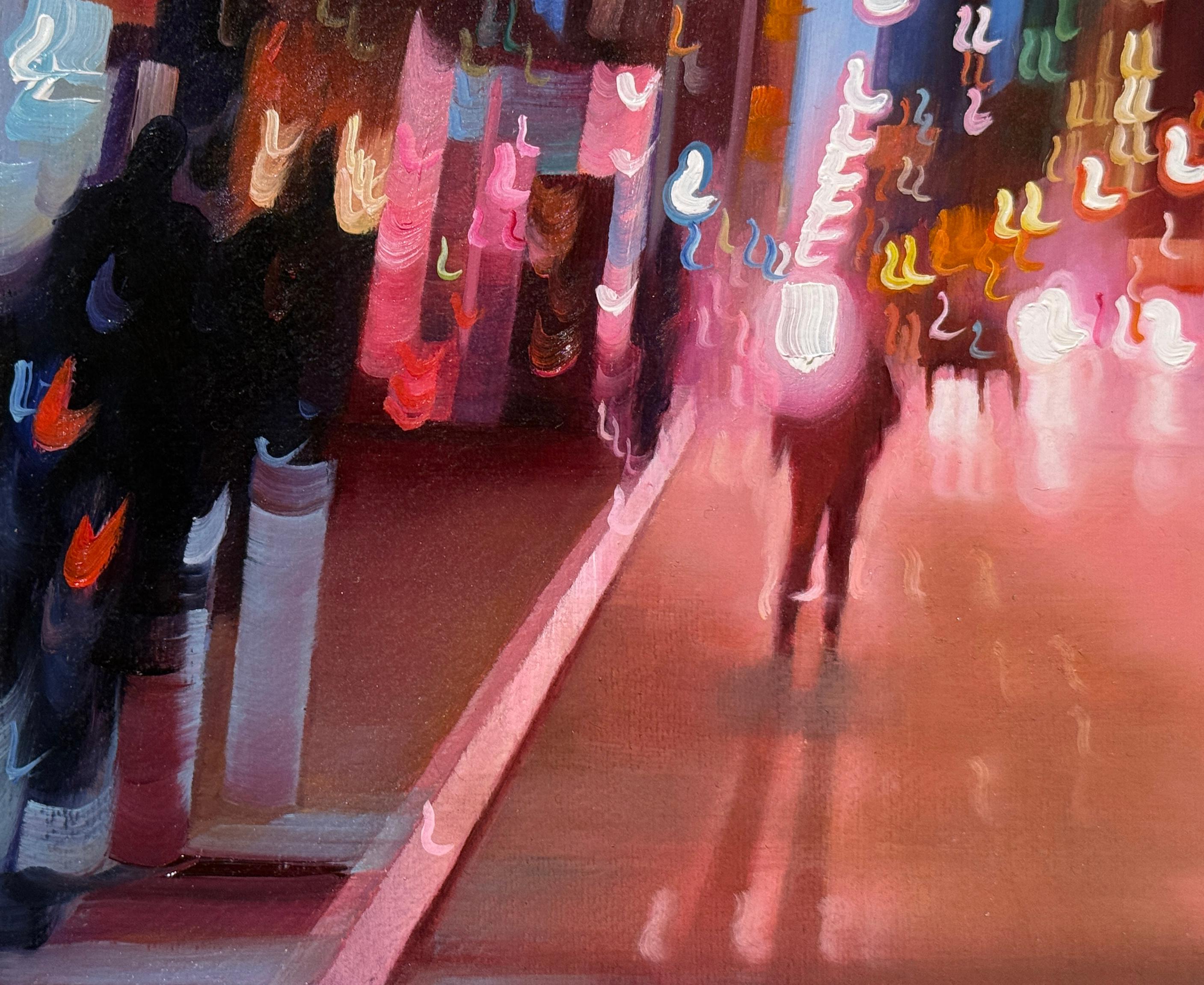 EVENING GLOW - New York City / Realism / Cityscape / Small Works For Sale 4
