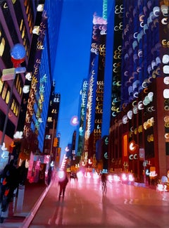 EVENING GLOW - New York City / Realism / Cityscape / Small Works