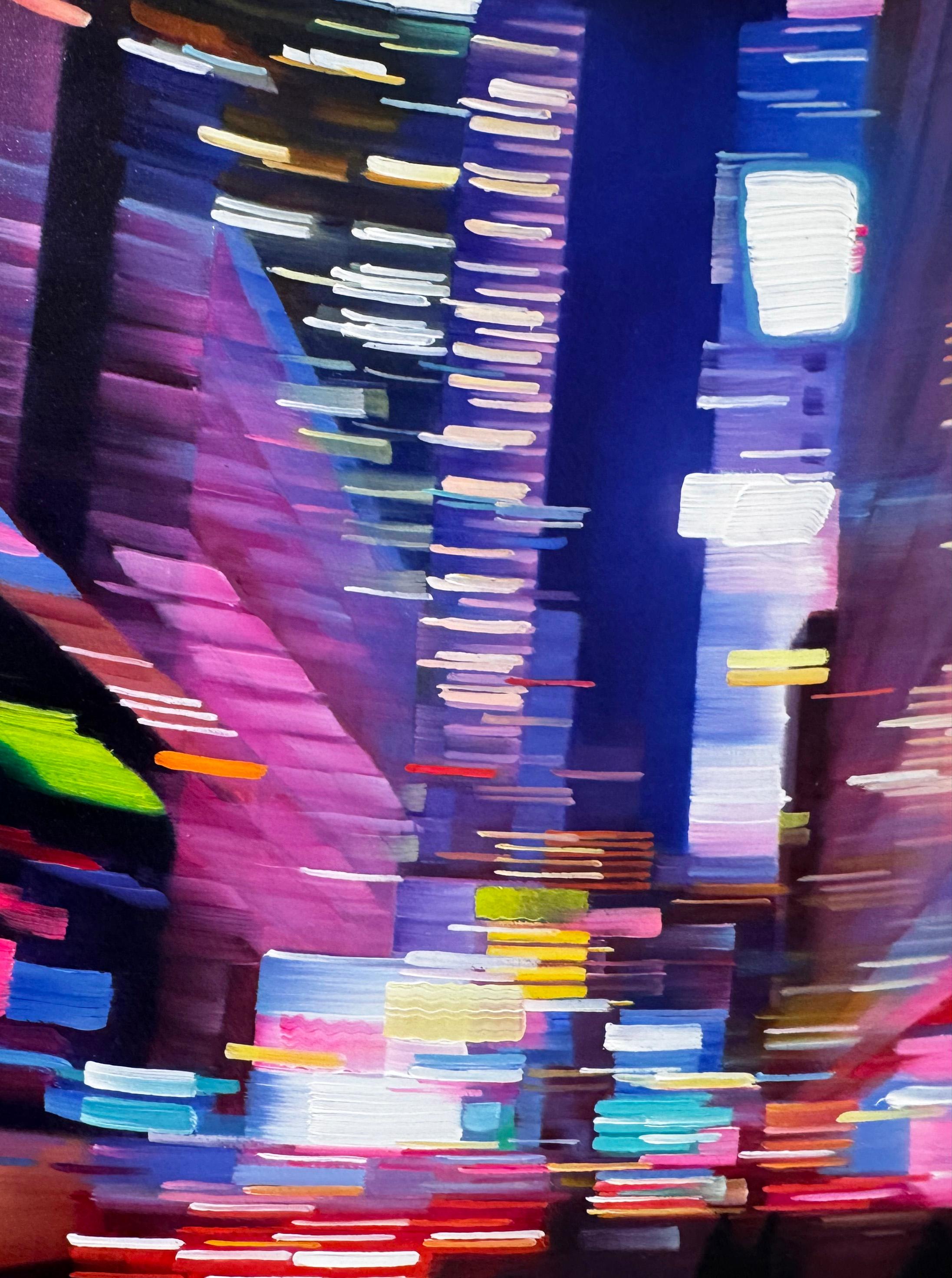 NEON BLOOM - Realism / Cityscape / New York City For Sale 2