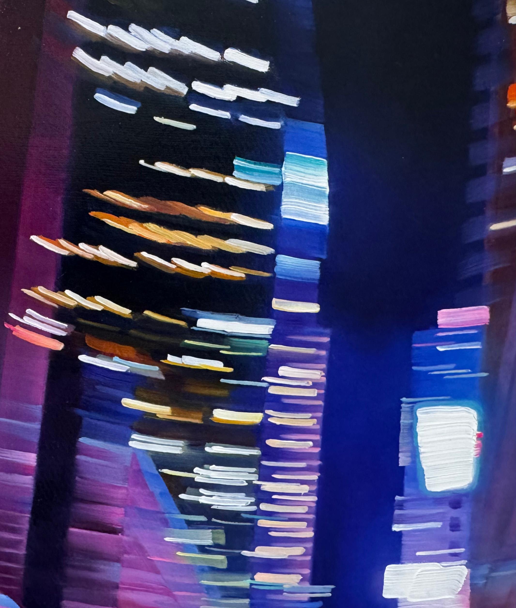NEON BLOOM - Realism / Cityscape / New York City For Sale 3