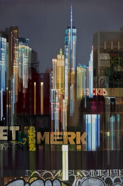 STREET GLYPHS - Réalisme / Contemporain / Paysage urbain / NYC