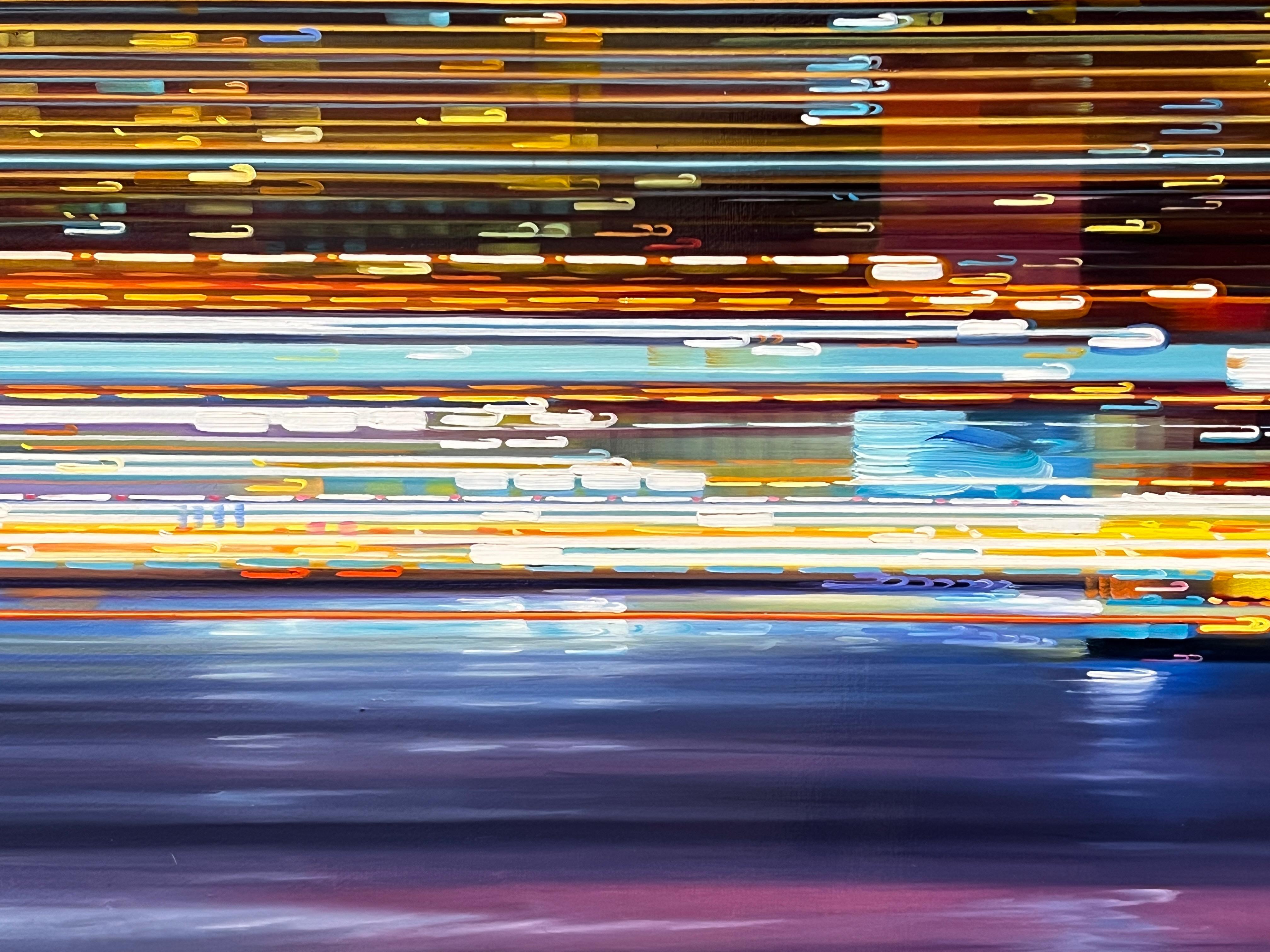 VIBRANT CITY - Paysage urbain contemporain / NYC at Night / Réalisme 3