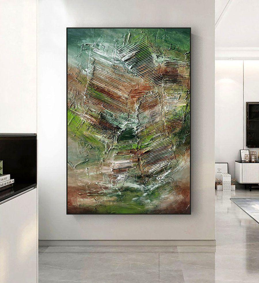 Acrylic on canvas, Mixed Media Art, Texture,70x100x4cm  Ships Ready to hang  Medium: High Quality Acrylic colors, High gloss Varnish,  This painting is made on high quality gallery wrapped canvas with no visible staples .The sides are finished and