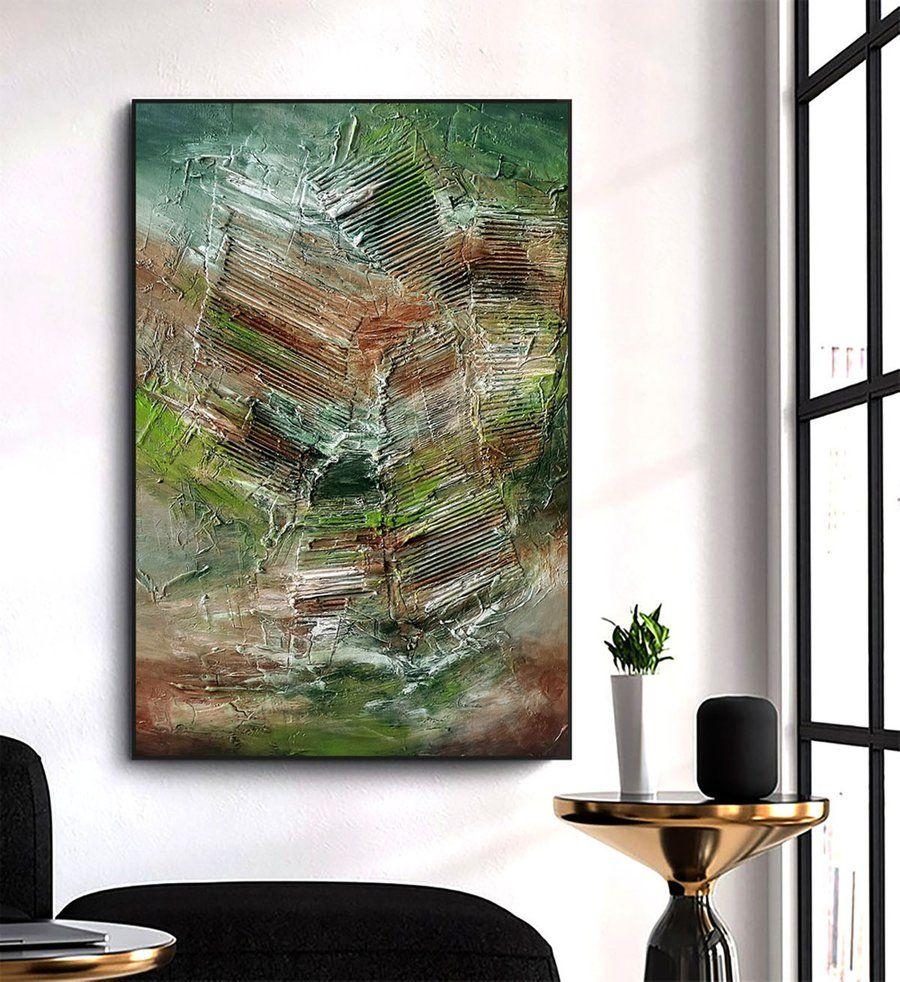 Mysterious Forest, Mixed Media on Canvas For Sale 1