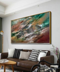 Oxygen, Mixed Media on Canvas