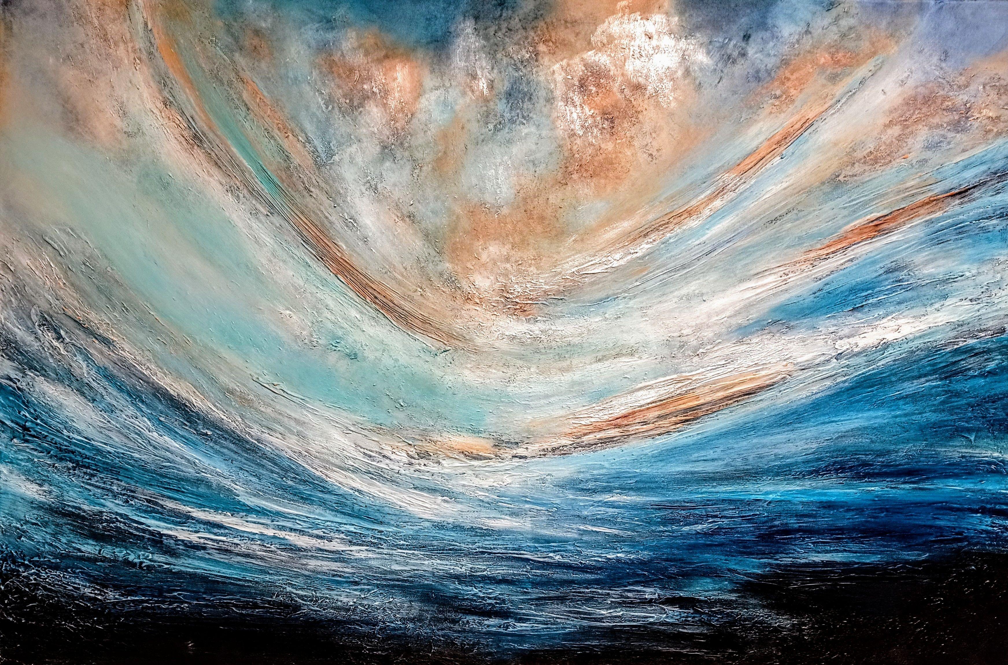 AMORGOS, Painting, Acrylic on Canvas