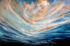 AMORGOS, peinture, acrylique sur toile