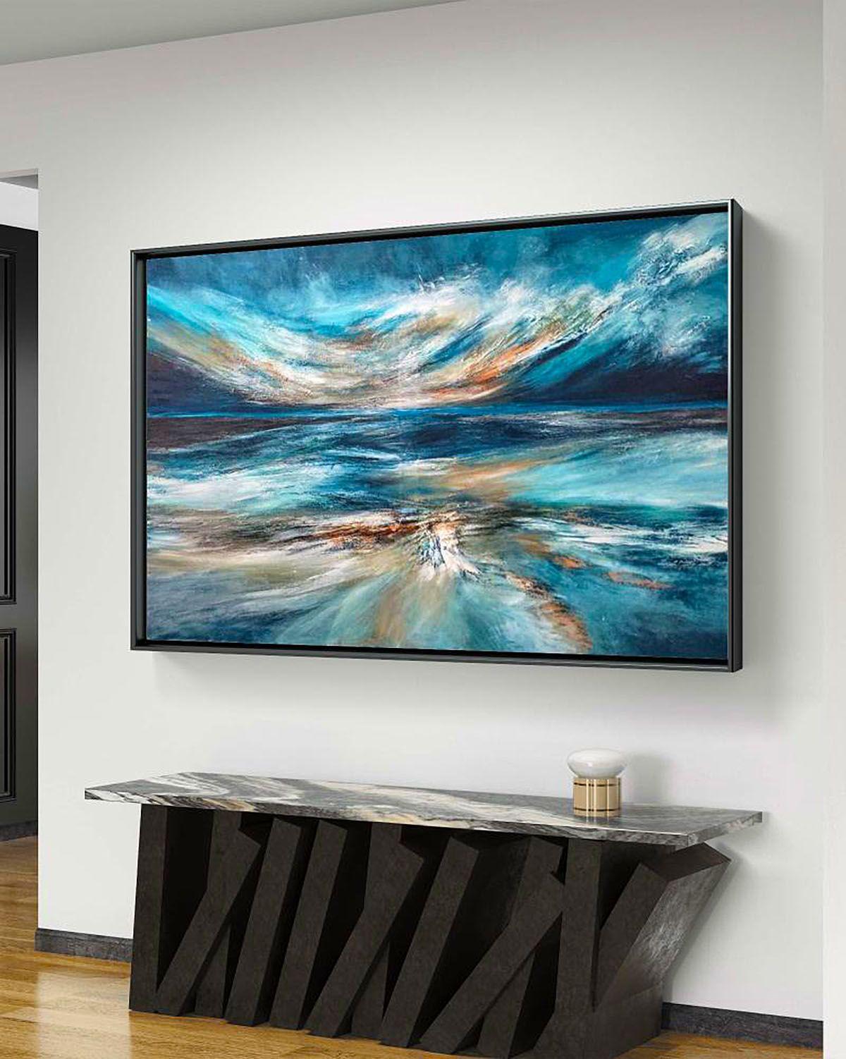ISOLA DI NAXOS, Pittura, Acrilico su tela - Painting Espressionismo astratto di Alexandra Petropoulou