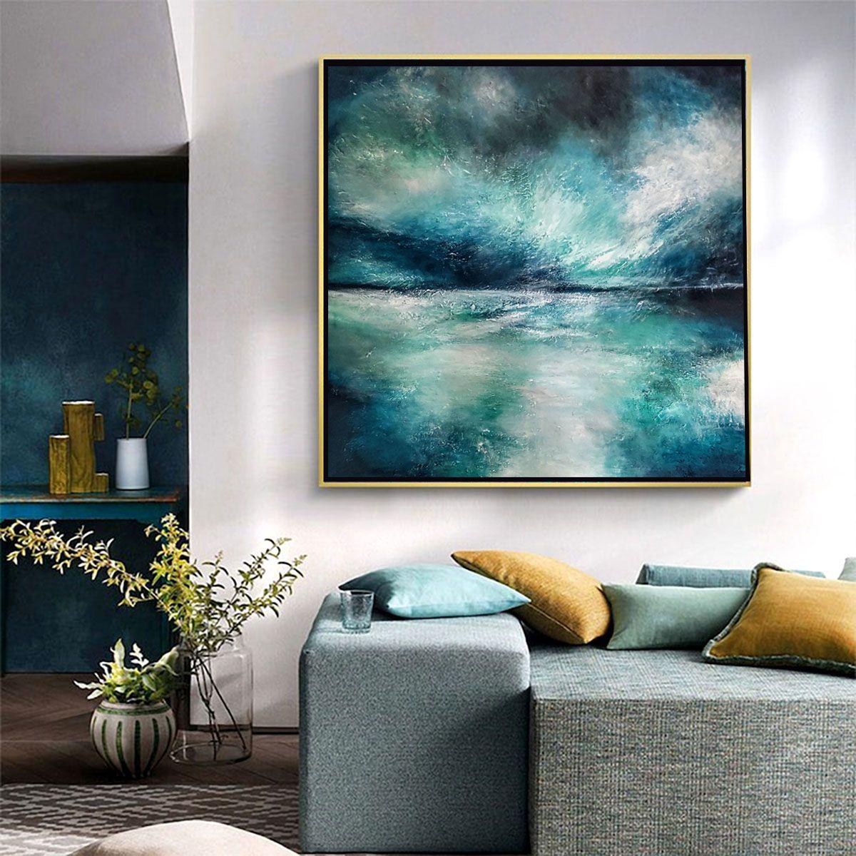 ISLA DE PATMOS, Pintura, Acrílico sobre lienzo - Painting Expresionismo abstracto de Alexandra Petropoulou