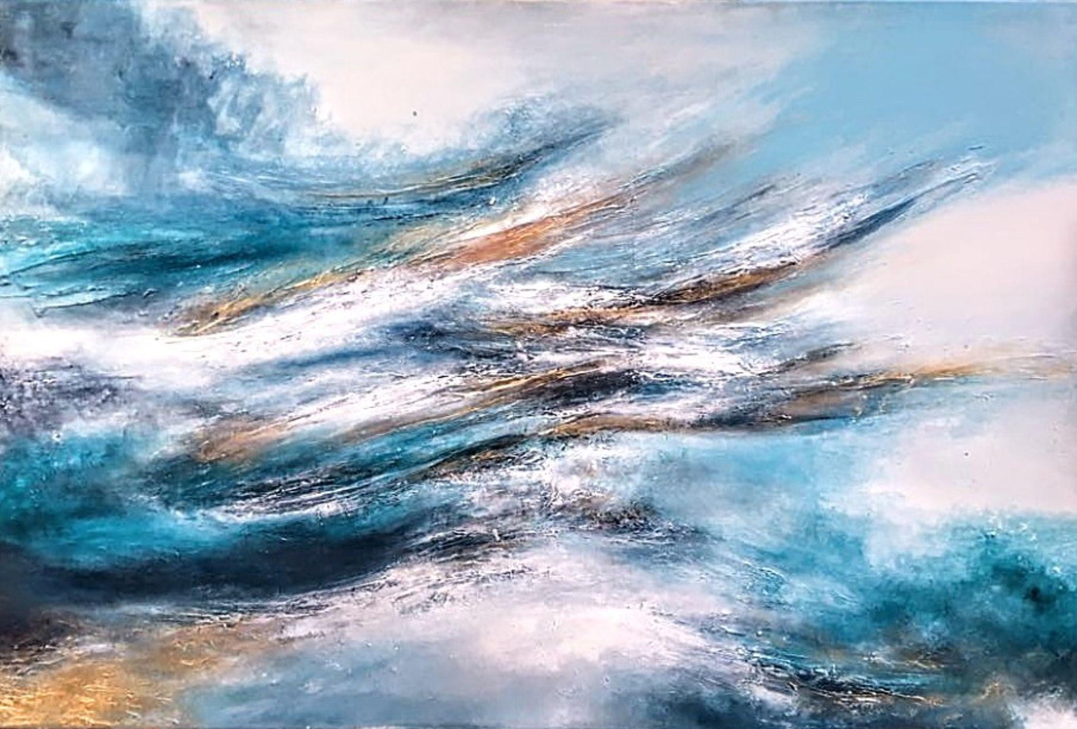 VRAHATI, peinture, acrylique sur toile