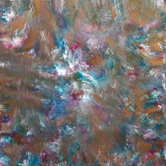 Angélique  36 po. x 36 po., peinture, acrylique sur panneau de bois