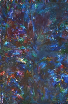 Moonlight  24" x 36", Painting, Acrylic on Canvas