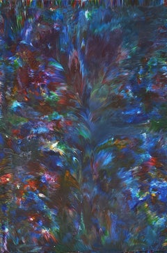 Moonlight 24" x 36", Painting, Acrylic on Canvas