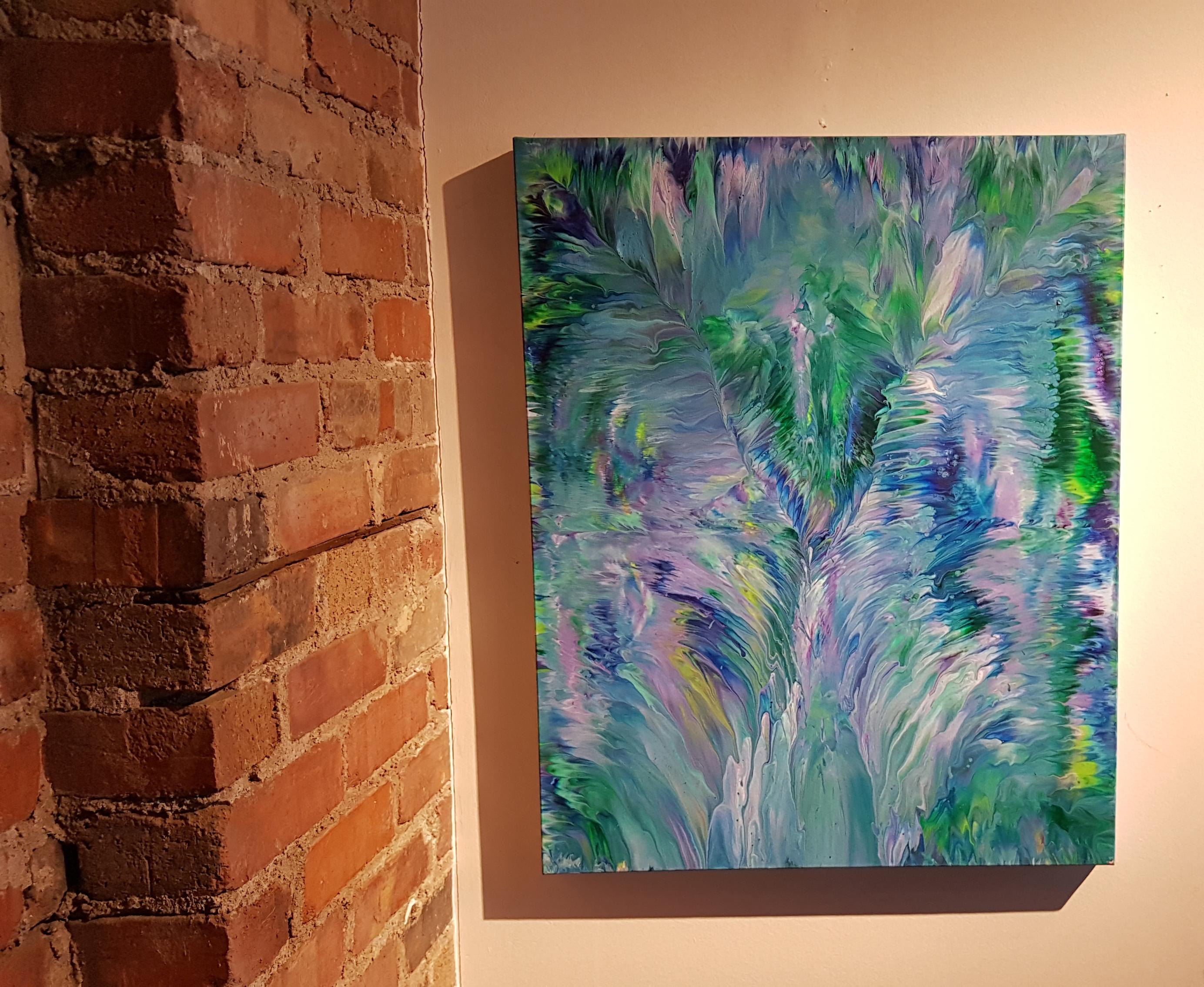 Nudo nel Wood, Pittura, Acrilico su tela 3