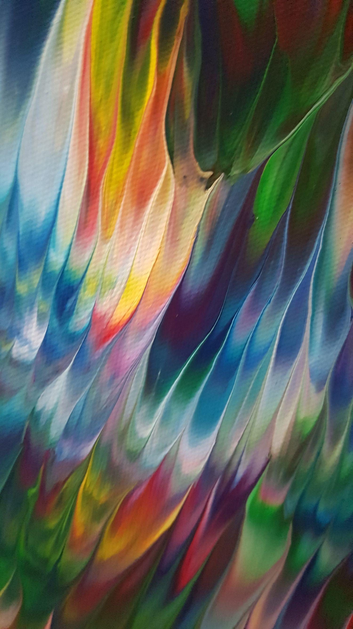 Armonía natural, Pintura, Acrílico sobre lienzo - Painting de Alexandra Romano
