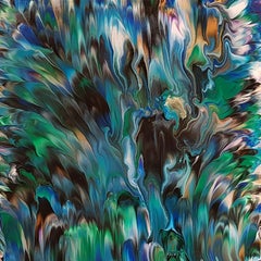 Peacock, Painting, Acrylic on Canvas