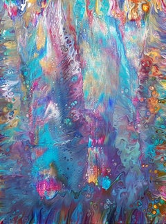 Rainbow Reef II, Painting, Acrylic on Canvas