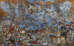 Tide-Tide  48 Zoll x 30 Zoll, Gemälde, Acryl auf Leinwand