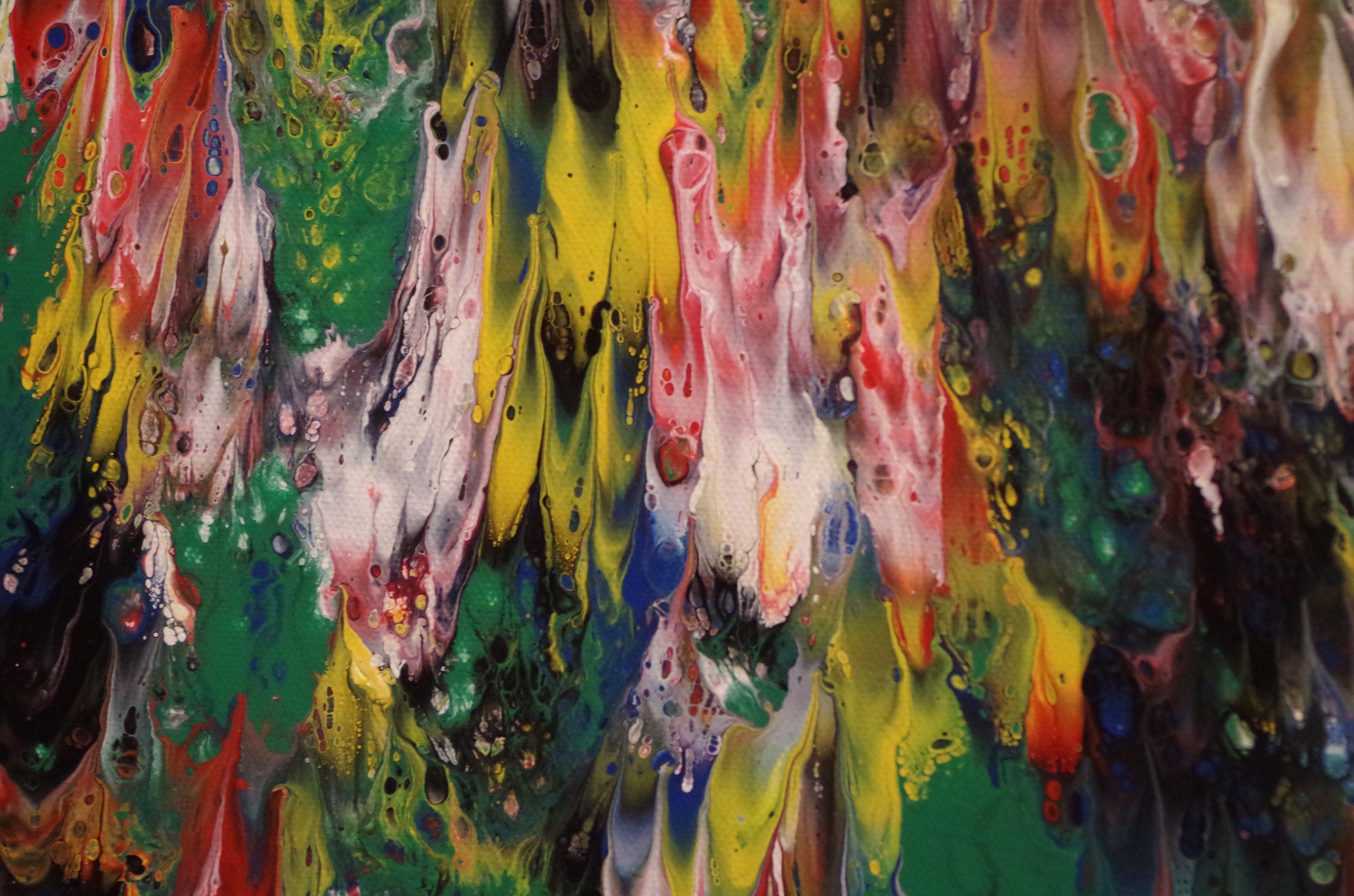 Sueños vívidos, Pintura, Acrílico sobre lienzo - Painting de Alexandra Romano