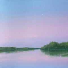 By the river, 60x60 cm, acrylic , canvas