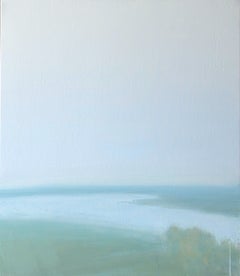 Orizzonti. Fiume, 80x70 cm, acrilico, tela