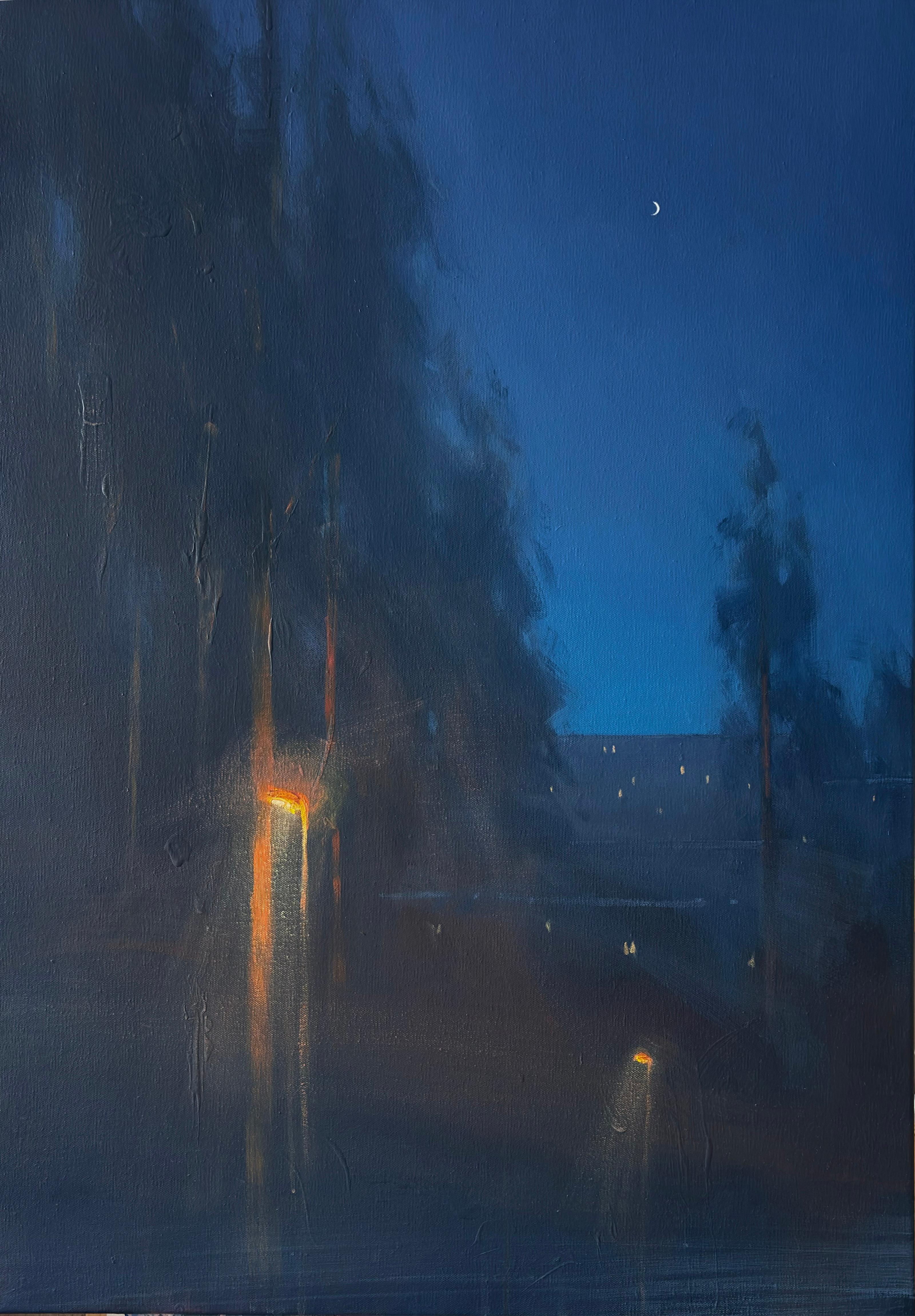 Night , 100x70 cm, oil, canvas
