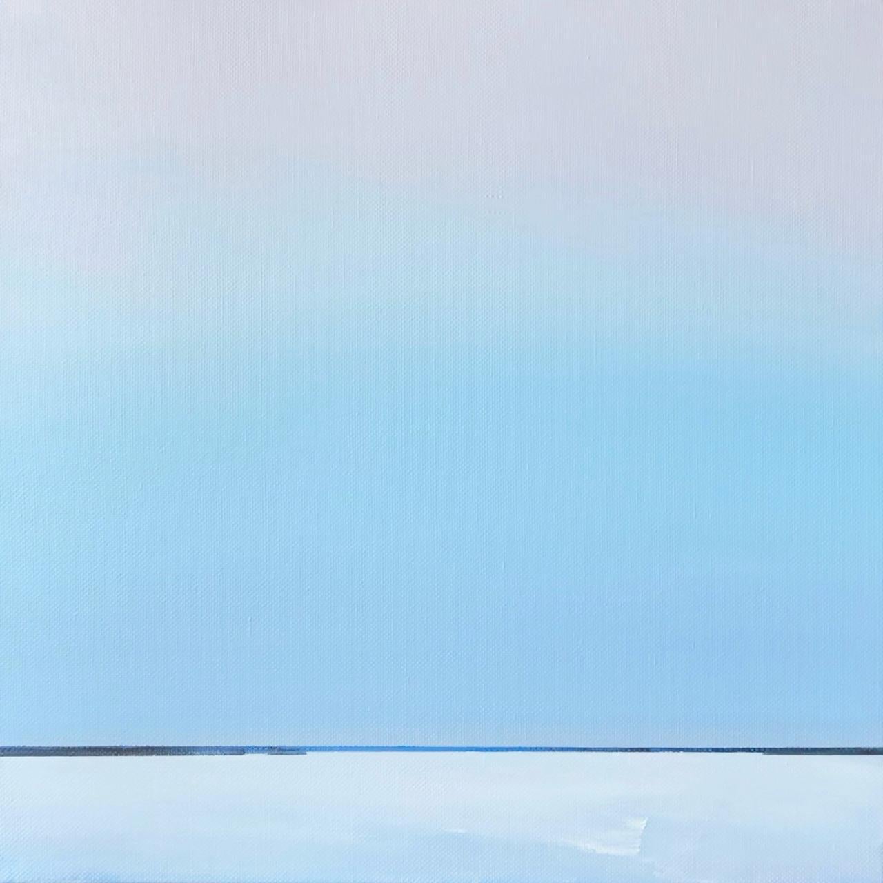 Norden, 50x50 cm, Acryl, Leinwand – Art von Alexandra Savina