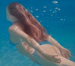 "Ocean Reflections - Immerse Yourself",  Oil Painting by Alexandra Telgmann