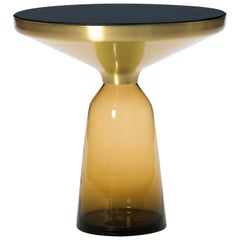 Alexandra Two ClassiCon Bell Side Tables  Amber & Gray by Herkner IN STOCK