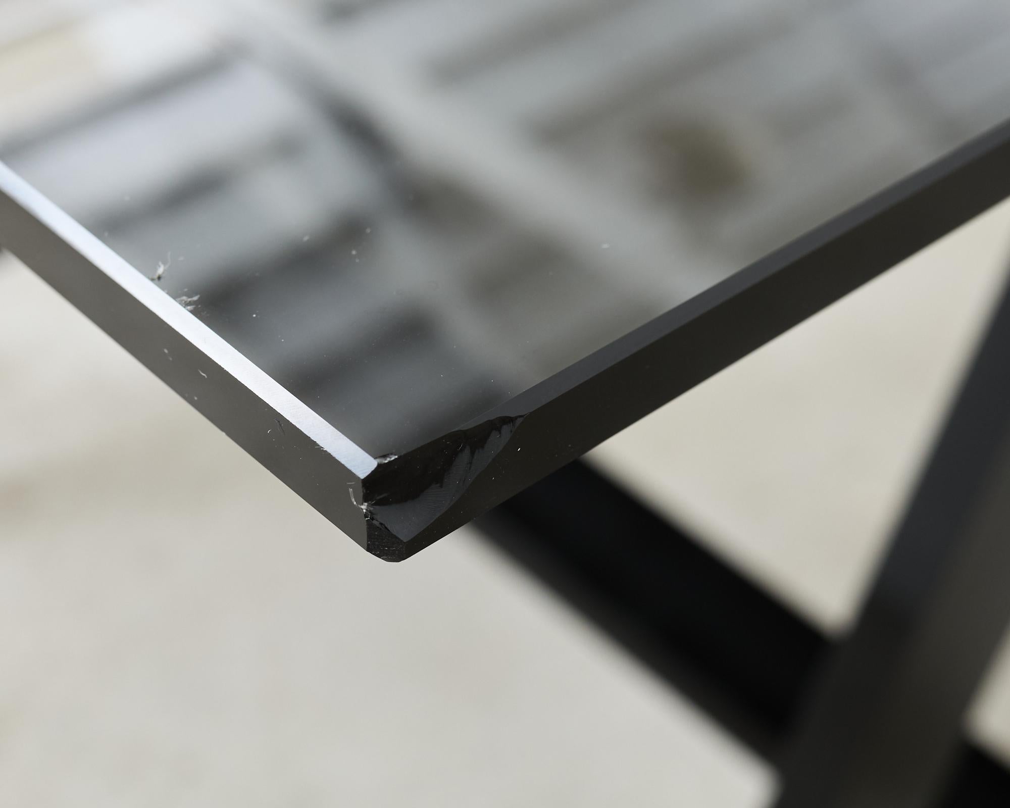 Alexandra Von Furstenberg Blacksmith Table de bureau en acrylique en vente 10