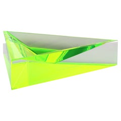Alexandra Von Furstenberg Piatto Delta in acrilico in verde