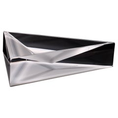 Alexandra Von Furstenberg Plat Delta en acrylique blanc