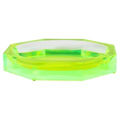 Alexandra Von Furstenberg Acrylic Green Nut N Bowl Extra Large