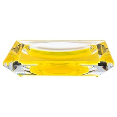 Alexandra Von Furstenberg Acrylic Luxe Bowl in Yellow