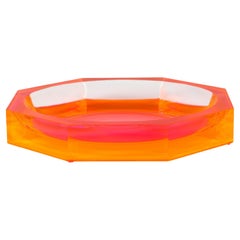 Alexandra Von Furstenberg Acrylic Pink Nut N Bowl Extra Large