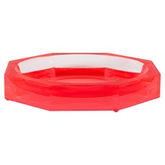 Alexandra Von Furstenberg Acrylic Red Nut N Bowl Extra Large