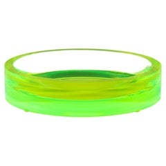 Alexandra Von Furstenberg Bol Acrílico Redondo Infinito Verde Extra Grande