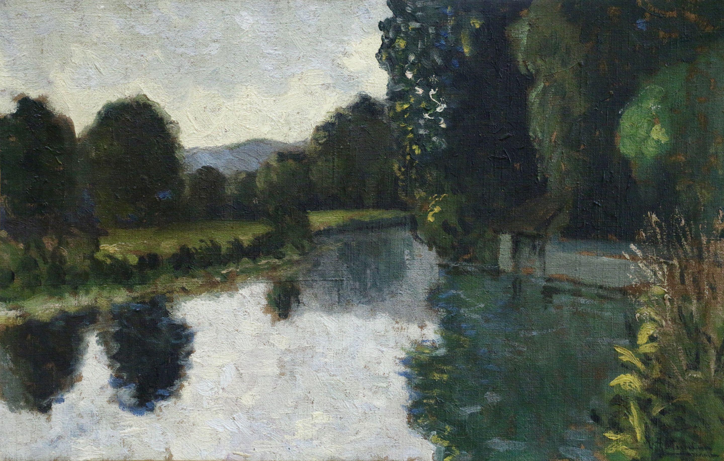 Oil on canvas circa 1910. Signed lower right. This painting is not currently framed but a suitable frame can be sourced if required.

After studying in Odessa, Aleksandr Altmann arrived in Vienna in 1903, then Paris in 1909 where he was admitted to