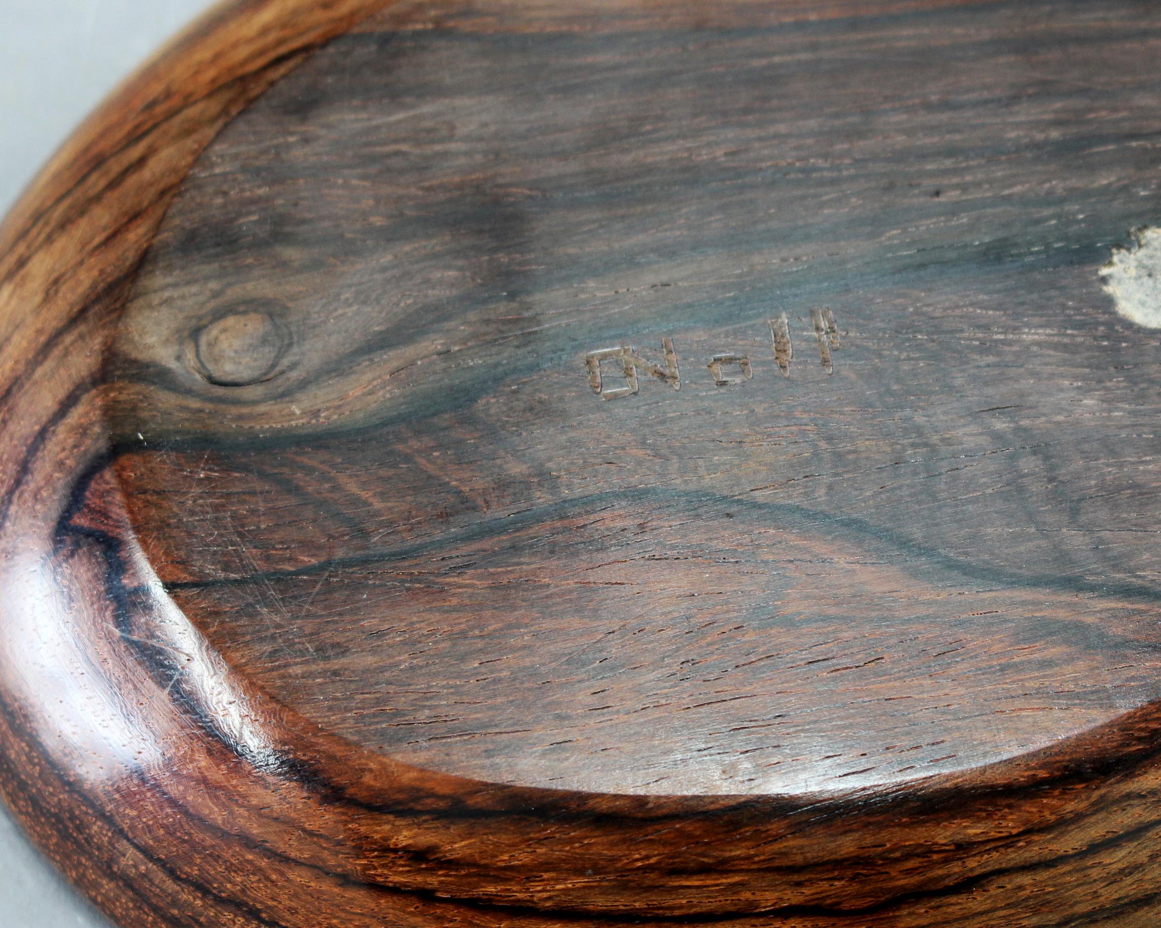 Alexandre and Odile Noll, Two Wooden Carved Trays For Sale 9